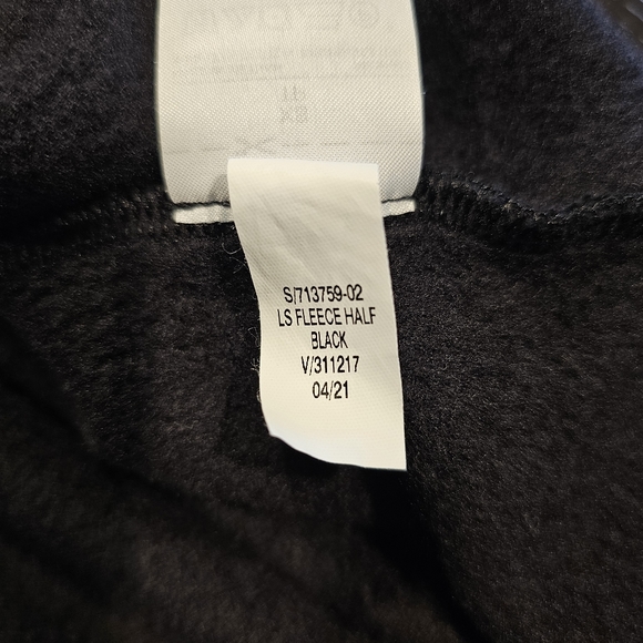 Banana Republic Black 1/4 Zip Fleece Women's XS - Picture 12 of 13